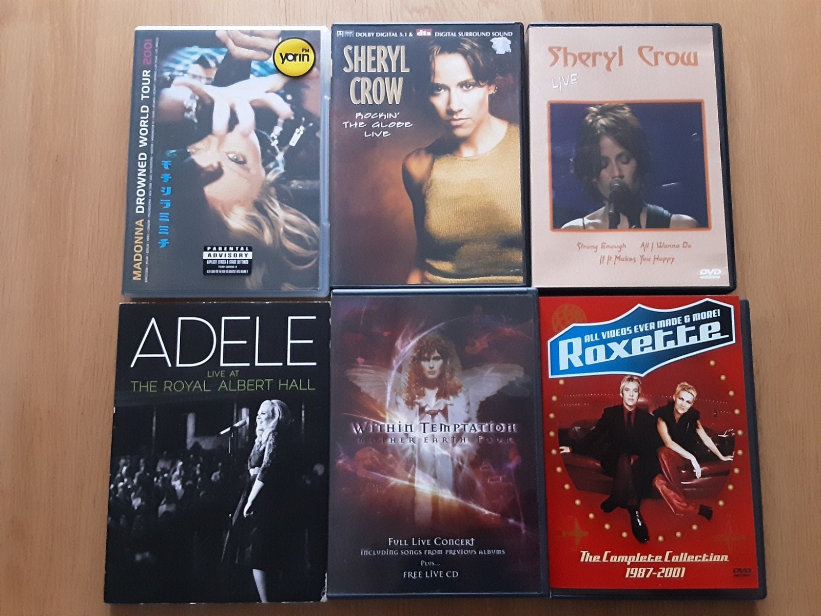Verzameling dvd's van top zangeressen diva's, Cd's en Dvd's, Dvd's | Muziek en Concerten, Ophalen of Verzenden