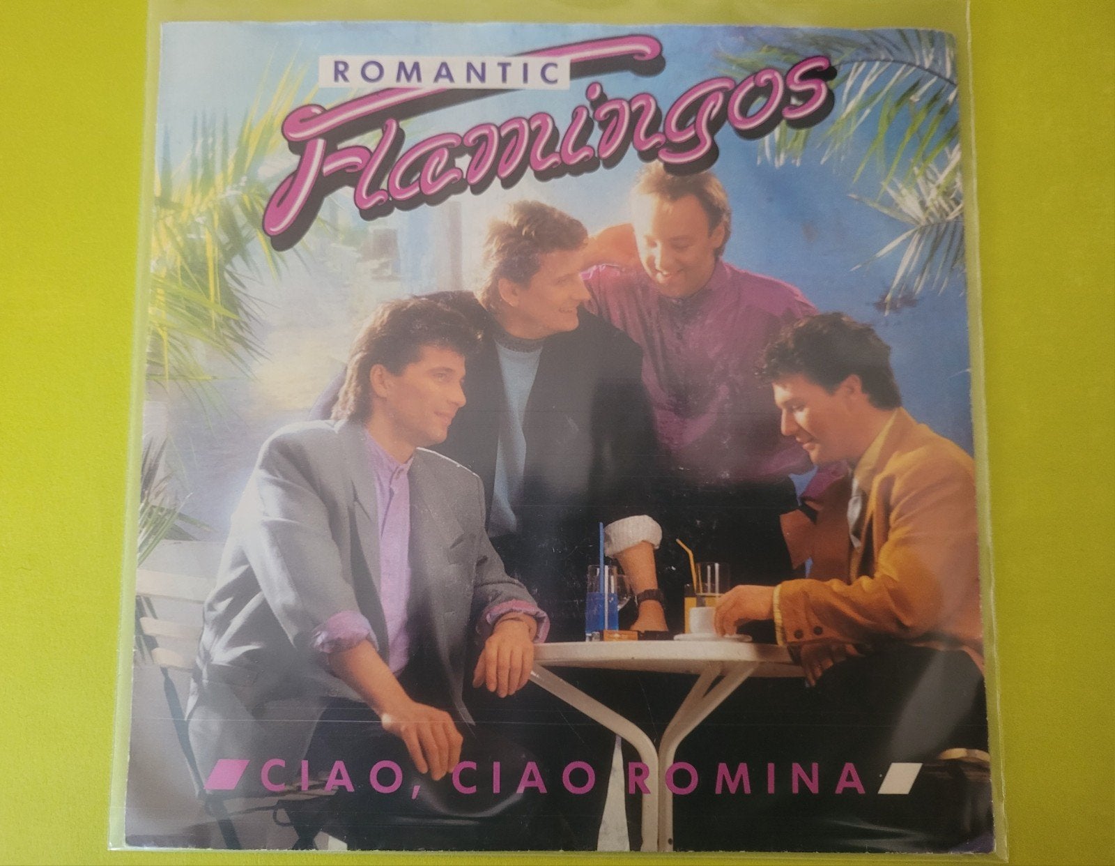 Romantic Flamingos - Ciao ciao Romina, Ophalen, Zo goed als nieuw, Overige formaten, Levenslied of Smartlap
