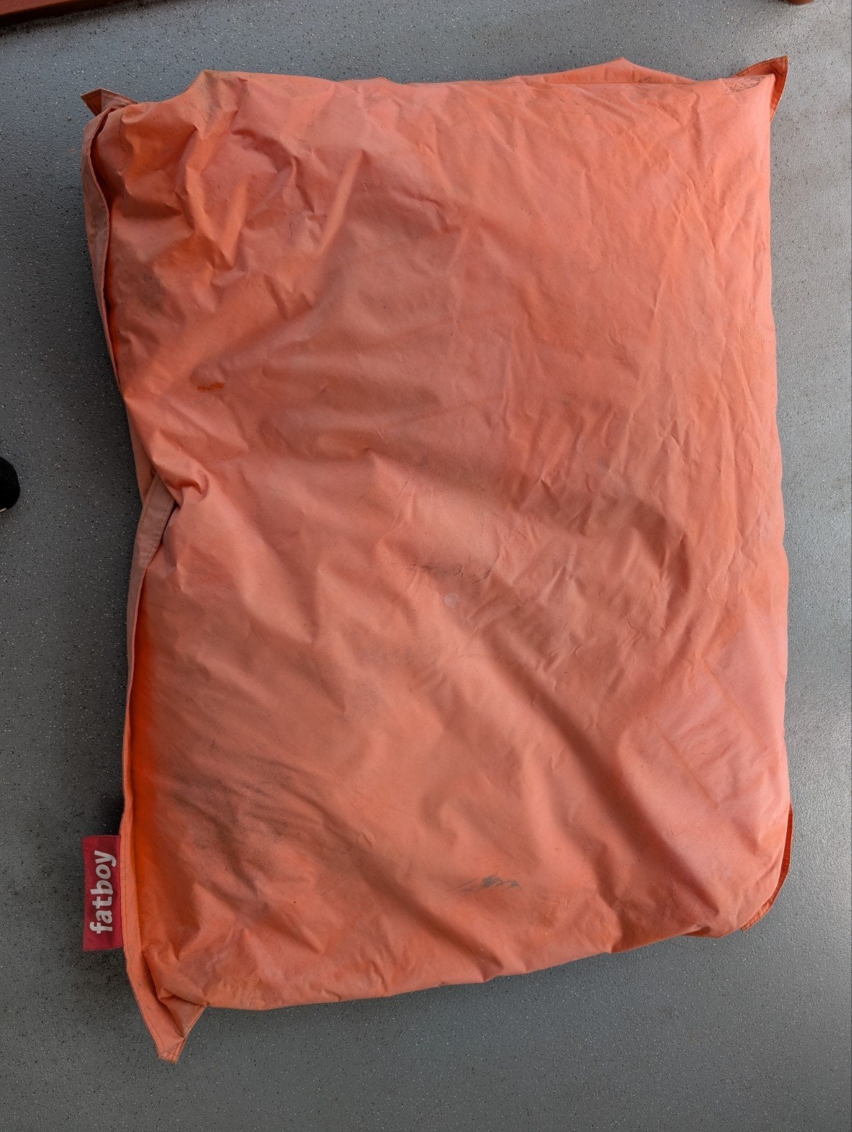 Gratis af te halen, FATBOY zitzak, Ophalen of Verzenden, Gebruikt, Oranje, Zitzak