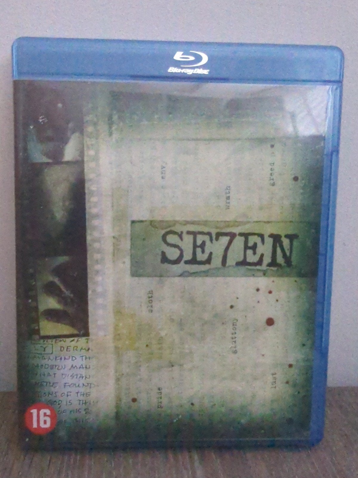 Se7en Blu-ray - Thriller met Brad Pitt en Morgan Freeman, Ophalen of Verzenden