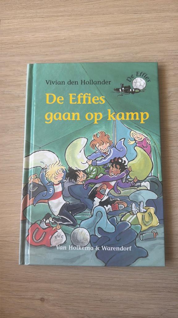 Vivian den Hollander - De Effies gaan op kamp, Boeken, Ophalen, Fictie algemeen, Vivian den Hollander, Zo goed als nieuw