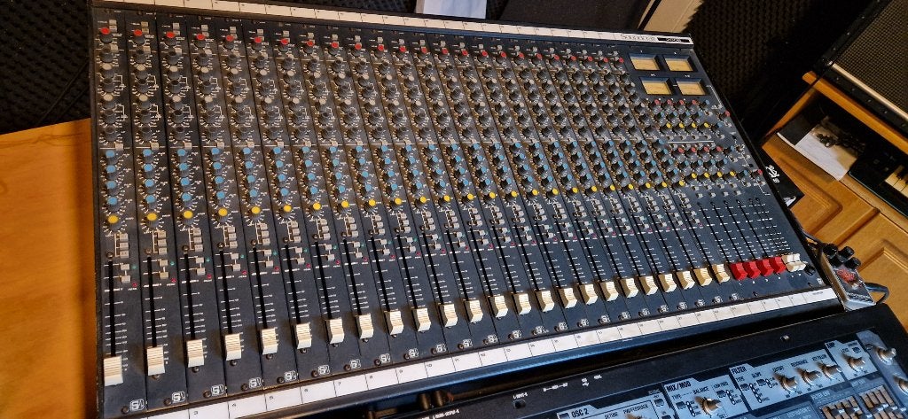 Soundcraft 200 Bmixer, Ophalen, Gebruikt, 20 kanalen of meer, Microfooningang