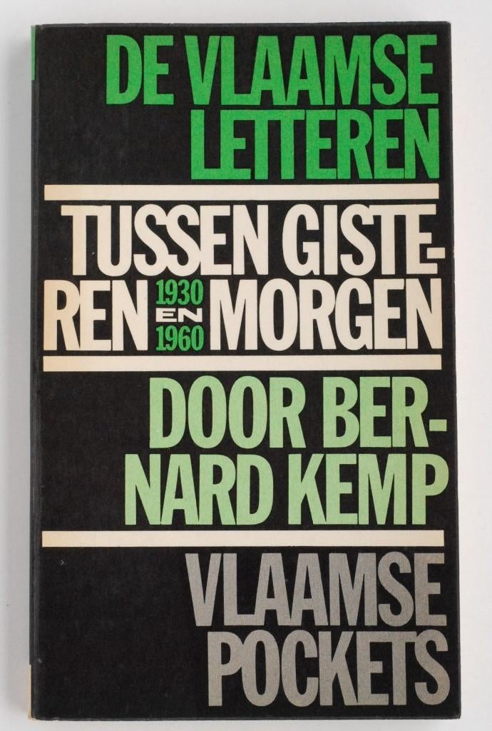 De Vlaamse letteren - Tussen gisteren en morgen 1930-1960, Verzenden, Zo goed als nieuw, België