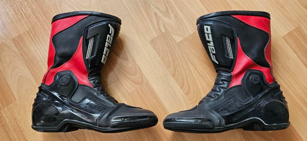 Falco High-tex lederen Motorlaarzen maat 44, Motoren, Ophalen of Verzenden, Tweedehands, Heren, Laarzen