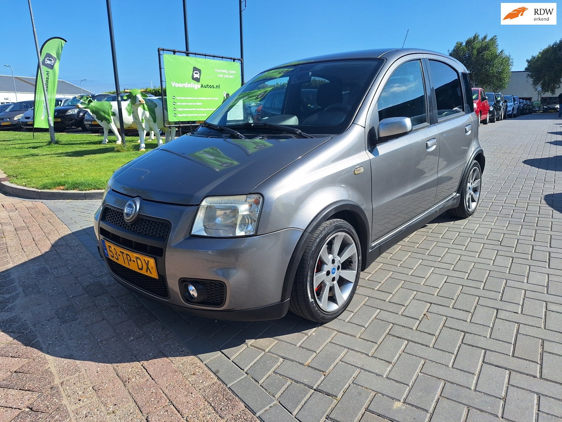 Fiat Panda 1.4 16V Sport 100 HP Uitvoering / Goede auto / AP, Auto's, Fiat, Voorwielaandrijving, Gebruikt, 31 €/maand, Origineel Nederlands