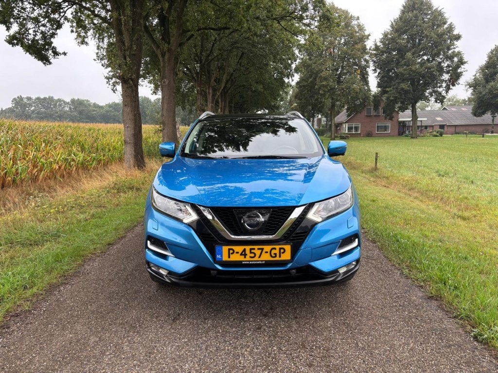 Nissan QASHQAI 1.2 Tekna | Pano | 360° Camera | Stoelverwar, Stof, Gebruikt, Euro 6, 4 cilinders