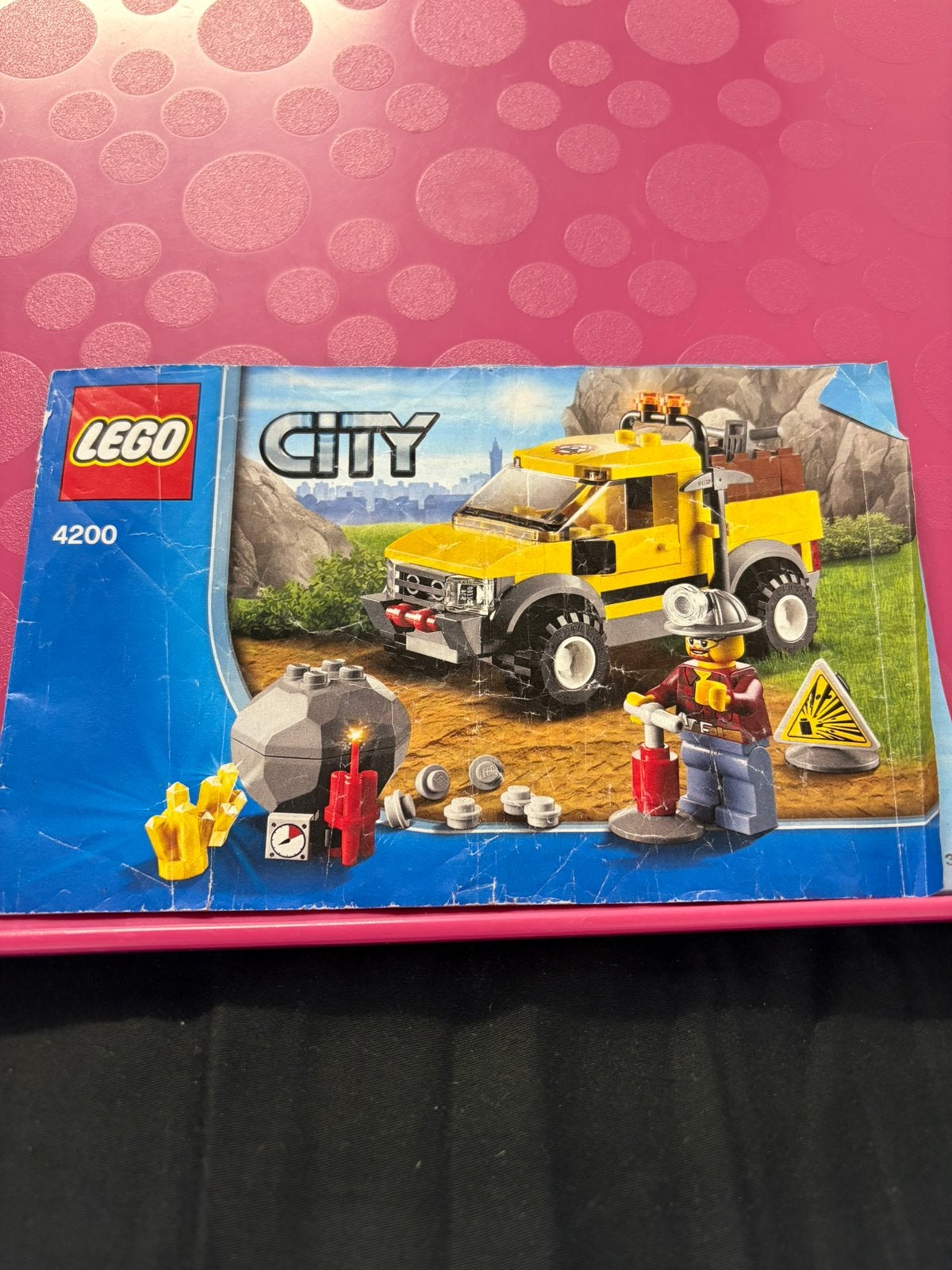 Lego city 4200 4x4 mijnbouw, Kinderen en Baby's, Lego, Ophalen of Verzenden, Complete set, City