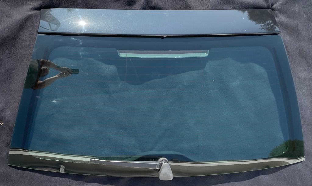BMW E39 Touring achterklep, bovenste deel met ruit, Ophalen, Gebruikt, Achterklep, Voor