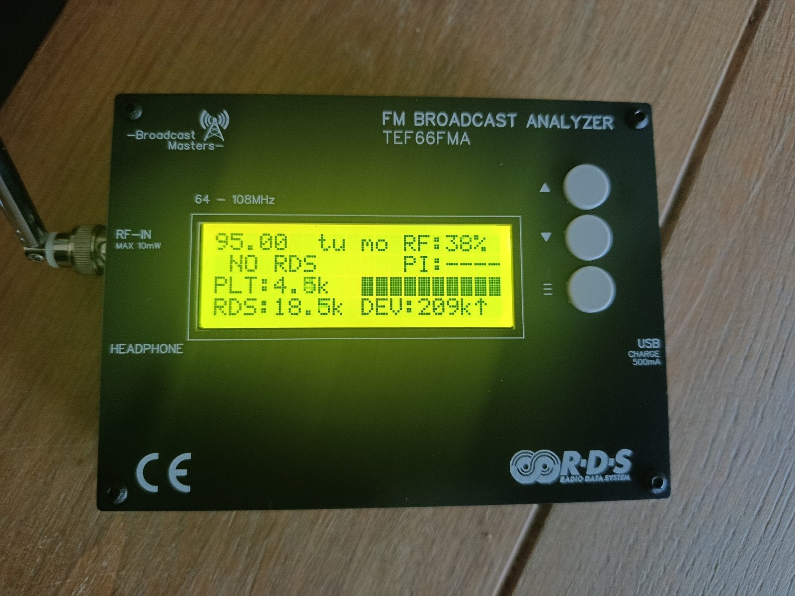 FM MPX Monitor/Analyzer, Telecommunicatie, Zenders en Ontvangers, Ophalen, Zender