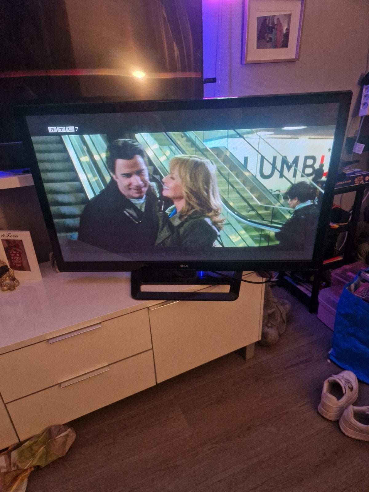 LG 42PA4500 Plasma TV - 42 inch HD Ready, Ophalen, Gebruikt, 50 Hz, 100 cm of meer