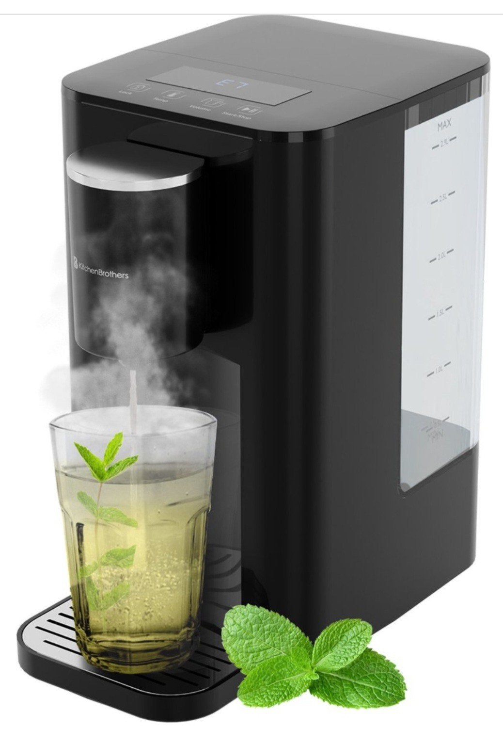 KitchenBrothers heetwaterdispenser/ waterkoker, Zo goed als, Ophalen of Verzenden, Zo goed als nieuw