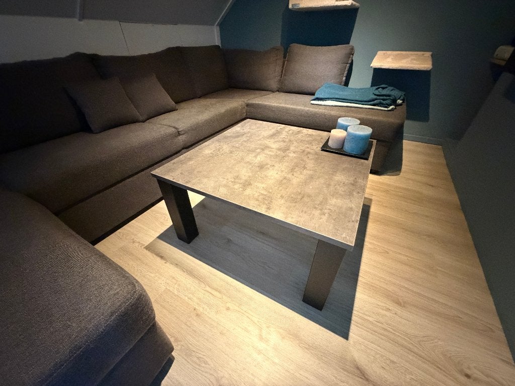 Vierkante Salontafel, Ophalen, Gebruikt, 50 tot 100 cm, Vierkant