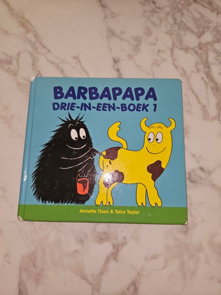 Barbapapa drie-in-een-boek, Ophalen of Verzenden