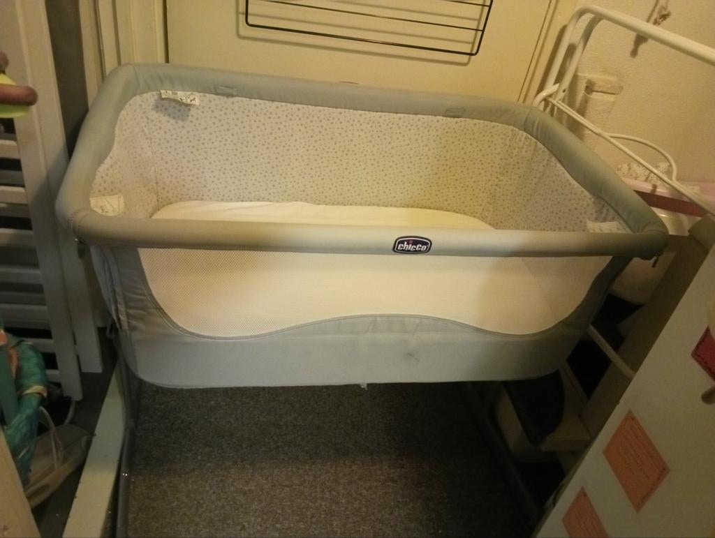 Chicco Next2Me Co-Sleeper Wieg - Grijs, Ophalen, Gebruikt, Wieg