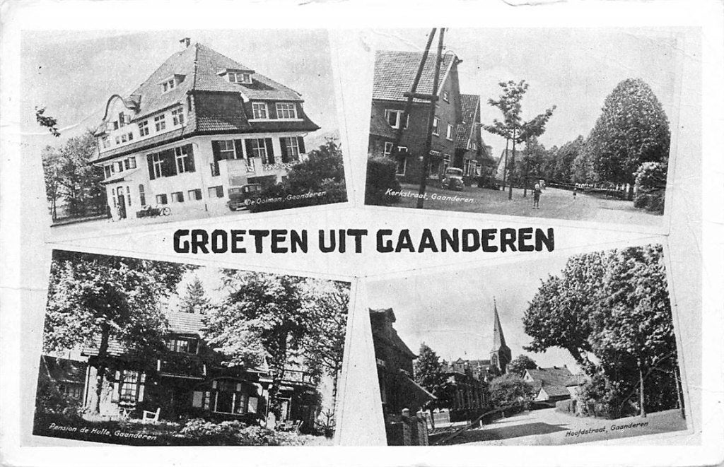 378-294-015 Gaanderen Groeten uit, Verzenden, Voor 1920, Gelderland