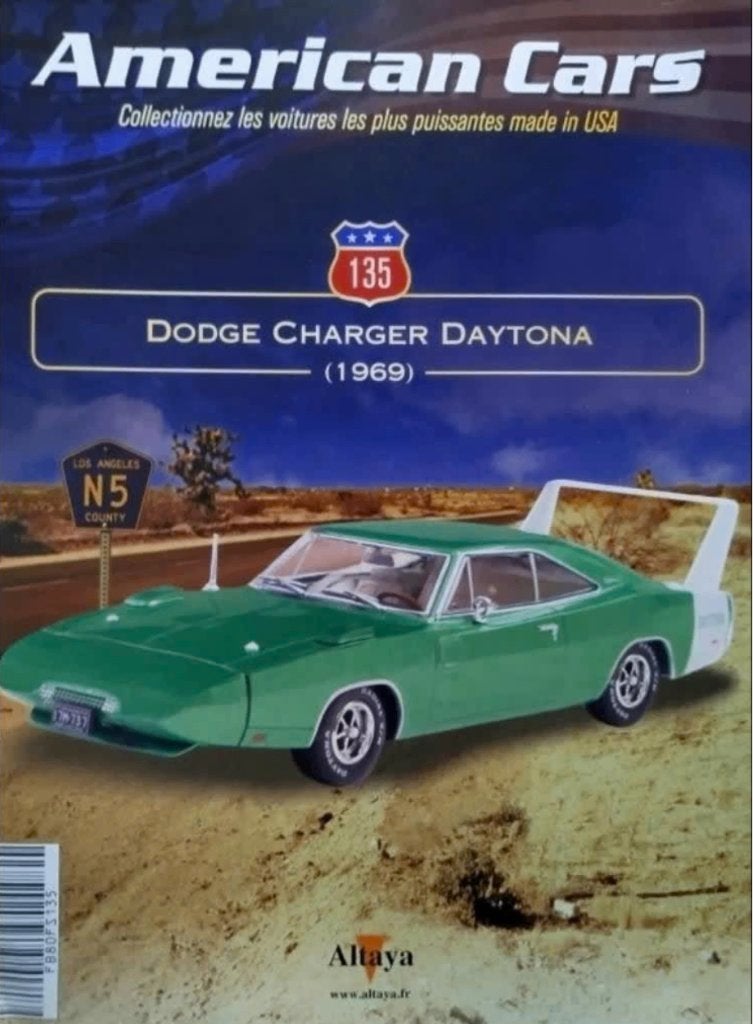 Dodge Charger Daytona 1969 1/43 ALTAYA American cars # 135, Hobby en Vrije tijd, Modelauto's | 1:43, Verzenden, Nieuw, Auto, Overige merken