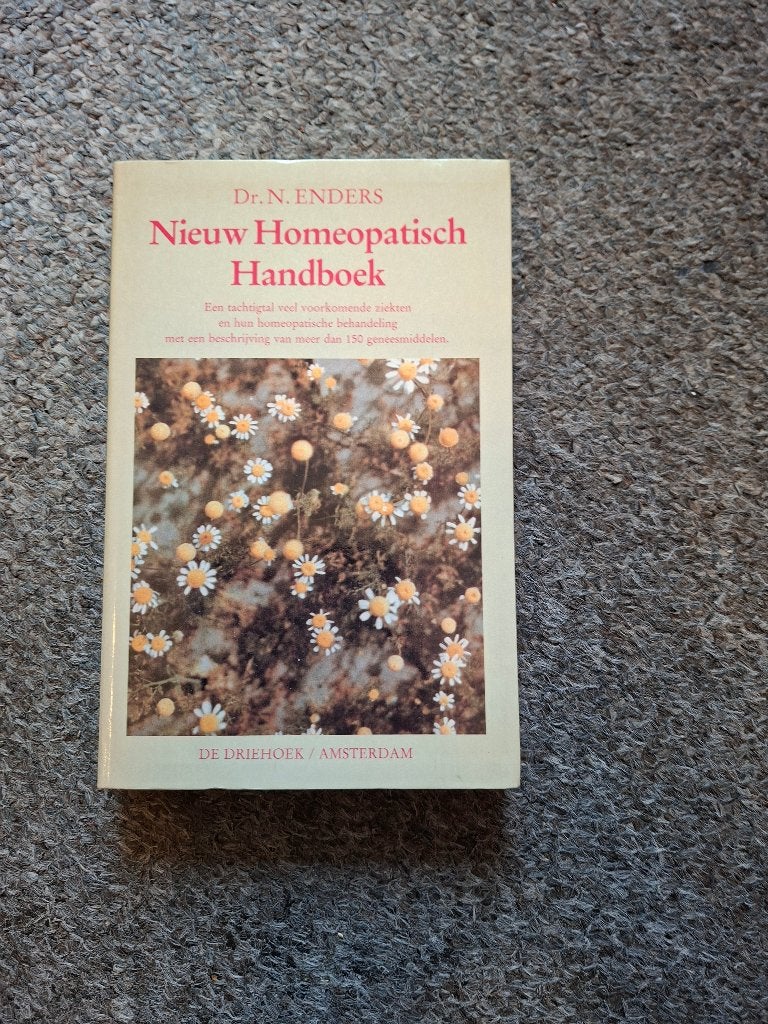 Nieuw Homeopathisch Handboek/ Dr. Norbert Enders, Boeken, Verzenden, Zo goed als nieuw, Kruiden en Alternatief, Dr. Norbert Enders