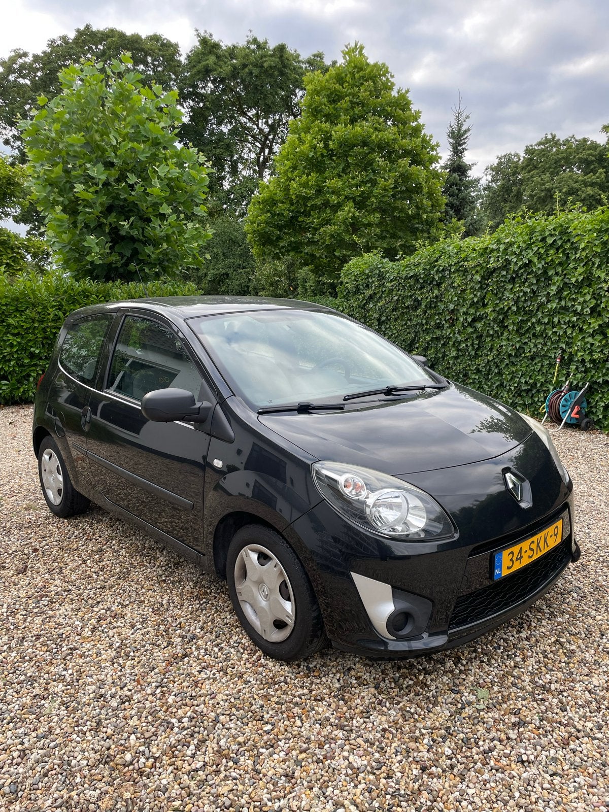 Renault Twingo 1.2 16V 2011 Zwart, Auto's, 839 kg, Twingo, 74 pk, 4 cilinders