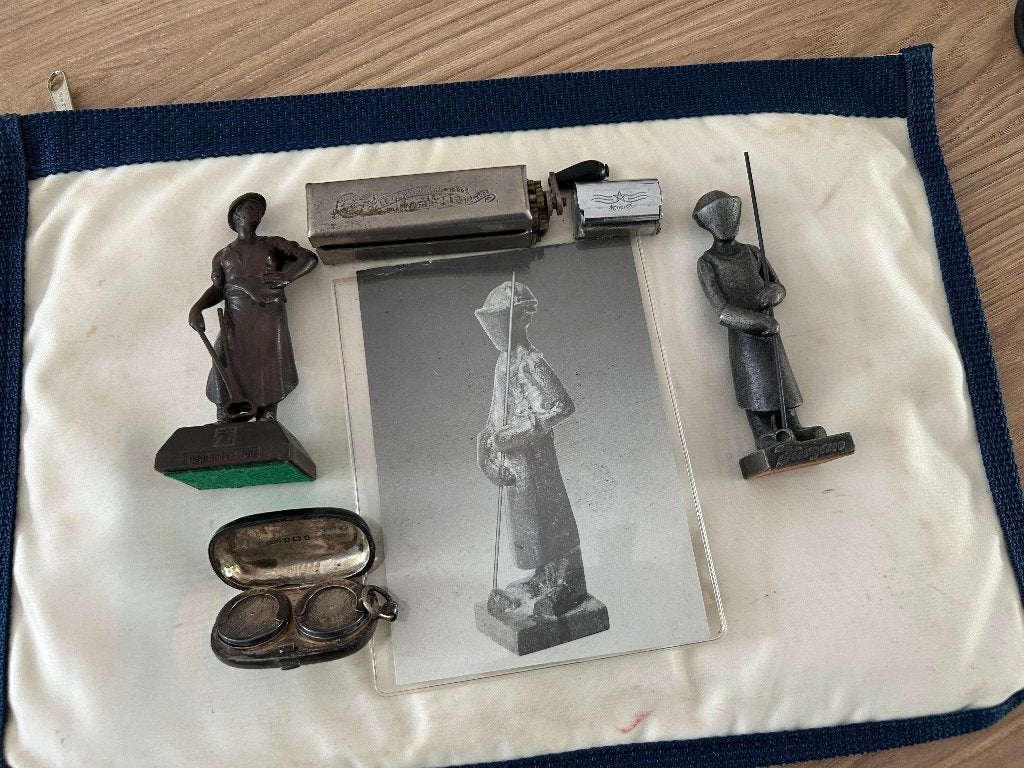 te koop:Antieke Verzameling Zilver, H.G. Ruwe & Belgische NS, Antiek en Kunst, Ophalen of Verzenden