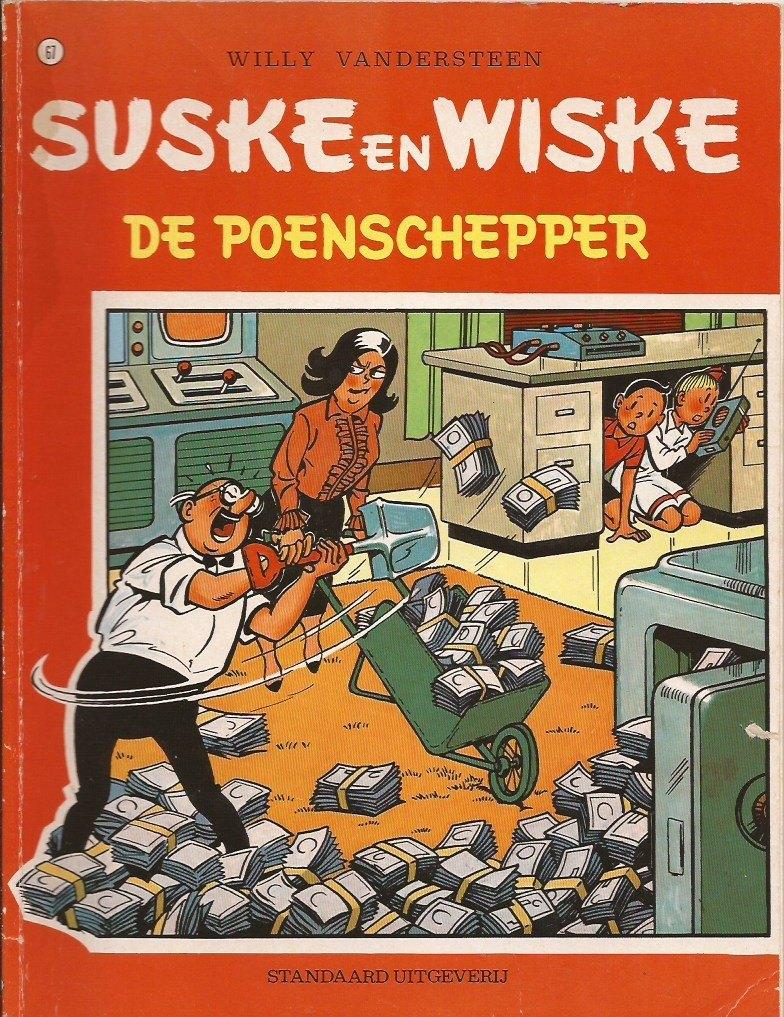 5x Suske en Wiske nrs. 67-71-75-77-78, Boeken, Stripboeken, Gelezen, Willy Vandersteen, Ophalen of Verzenden, Meerdere stripboeken