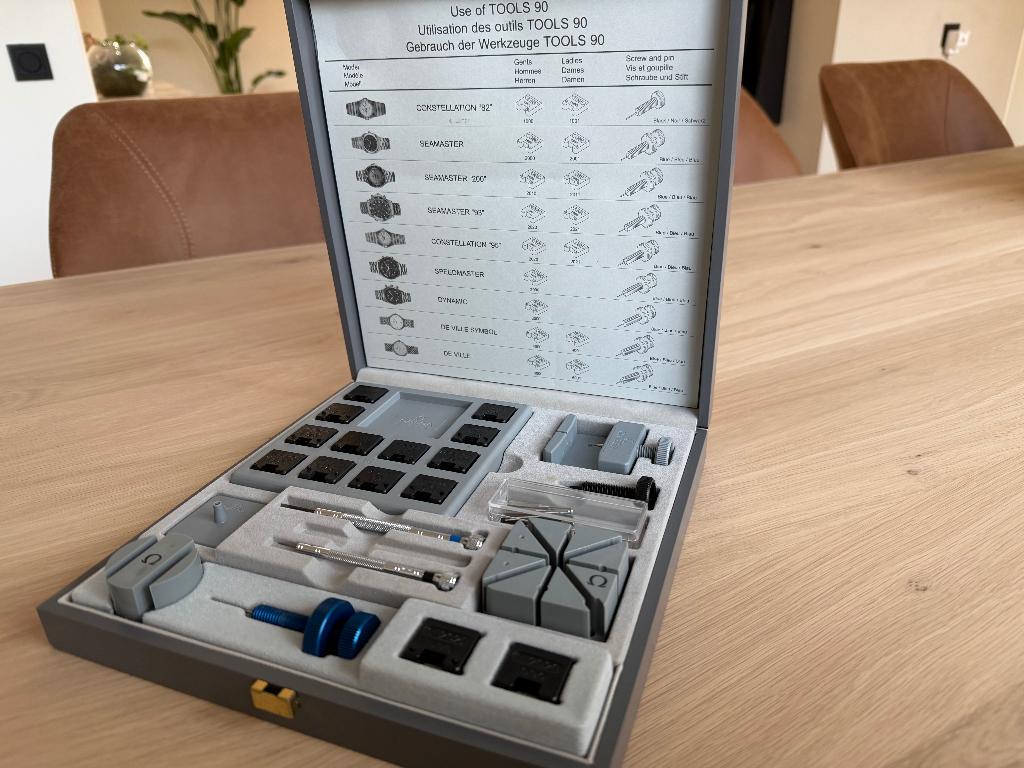 Omega toolkit, super netjes, zeldzaam, Overige materialen, Polshorloge, Omega, 1960 of later