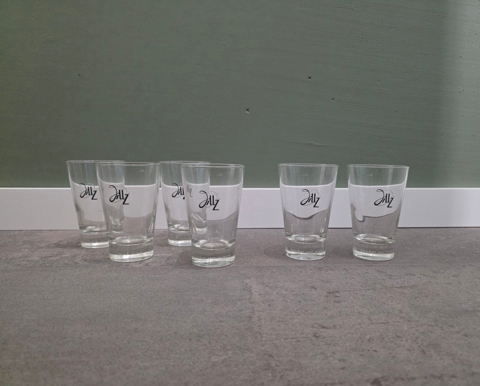 6x Jillz cider glazen glas NIEUW, Verzamelen, Ophalen of Verzenden, Nieuw