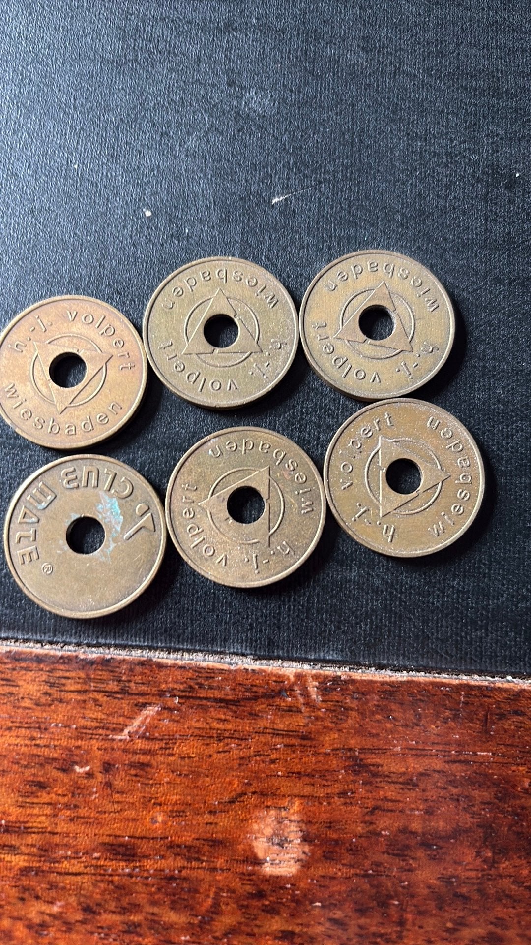 Tokens H.J. Volpert Wiesbaden, Ophalen of Verzenden, Gebruikt