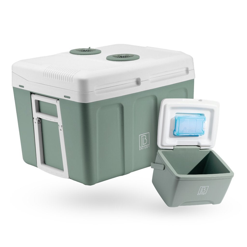 Brisby 40 Liter Elektrische Koelbox met 8 Liter Koelbox, Ophalen, Nieuw, Koelbox, Elektrisch