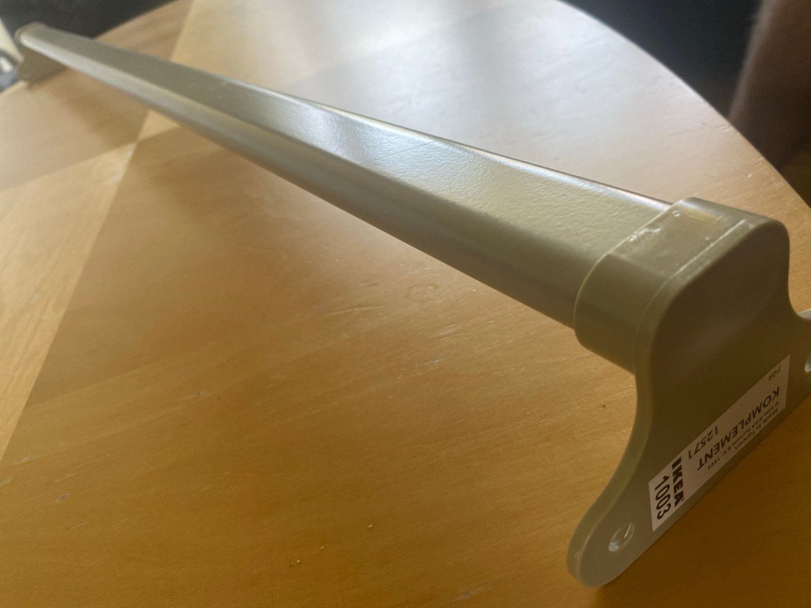 IKEA PAX KOMPLEMENT Kledingroede grijs 100 cm, Ophalen, Nieuw, 50 tot 100 cm, Minder dan 25 cm