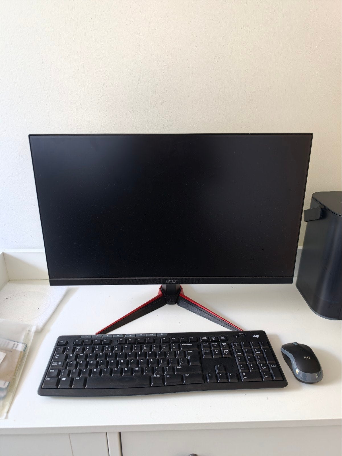 Acer VG240Y monitor + keyboard mouse set, Computers en Software, IPS, Full HD, 1 tot 2 ms, 61 t/m 100 Hz