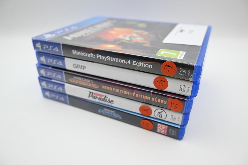 Diverse Playstation 4 €15 per stuk, 1 speler, Ophalen of Verzenden, Zo goed als nieuw, X