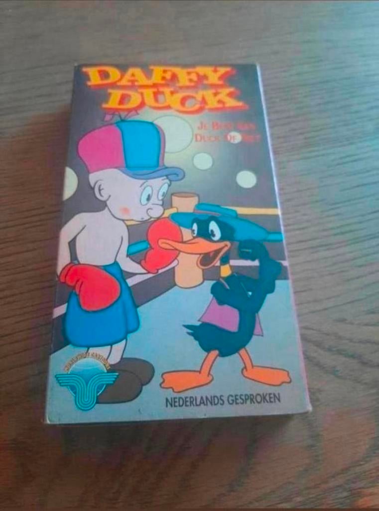 Daffy Duck videoband. Looney Tunes., Cd's en Dvd's, VHS | Kinderen en Jeugd, Alle leeftijden, Ophalen of Verzenden, Gebruikt, Tekenfilms en Animatie