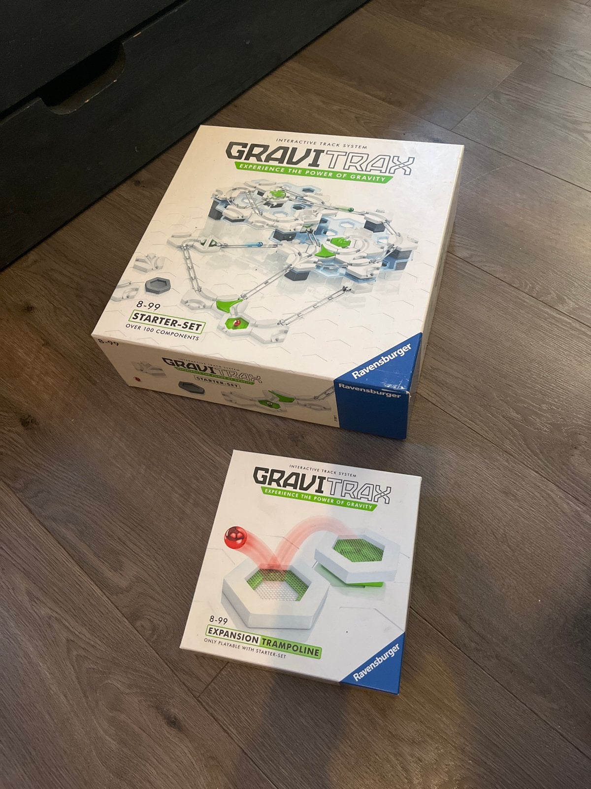 GraviTrax Starter-Set & Trampoline Uitbreiding, Kinderen en Baby's, Speelgoed | Educatief en Creatief, Ophalen, Zo goed als nieuw