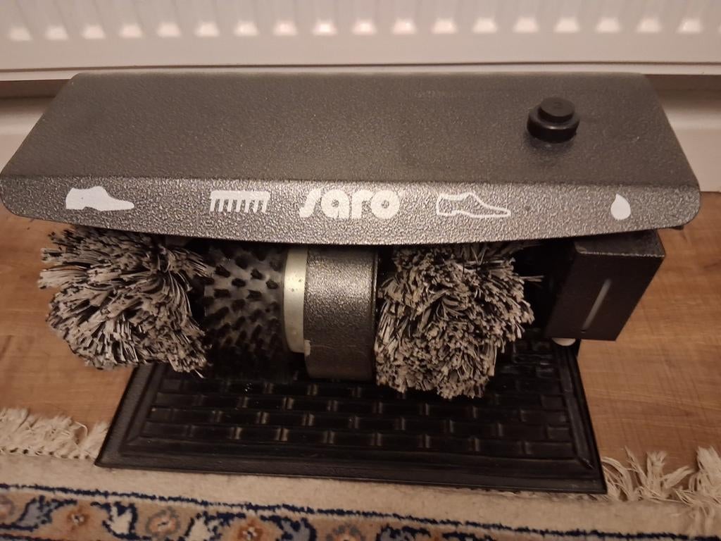 Saro schoenpoetsmachine - Model ESF 700, Ophalen of Verzenden, Gebruikt