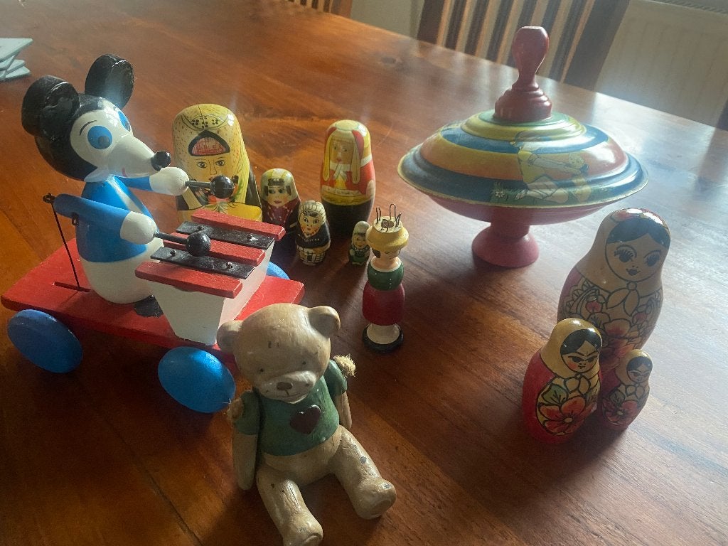 Vintage speelgoed-uit de jaren 60/70 nostalgie - verzameling, Antiek en Kunst, Antiek | Speelgoed, Ophalen of Verzenden
