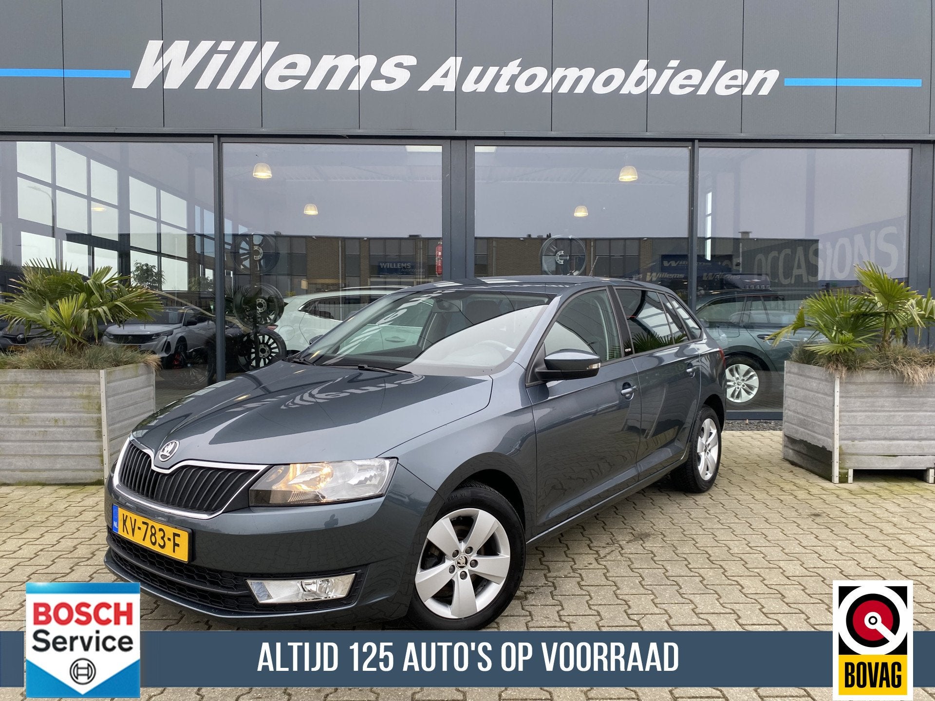Skoda Rapid Spaceback 1.2 TSI Greentech JOY Trekhaak, Cruise, Navigatiesysteem, Gebruikt, 4 cilinders, Met garantie (alle)