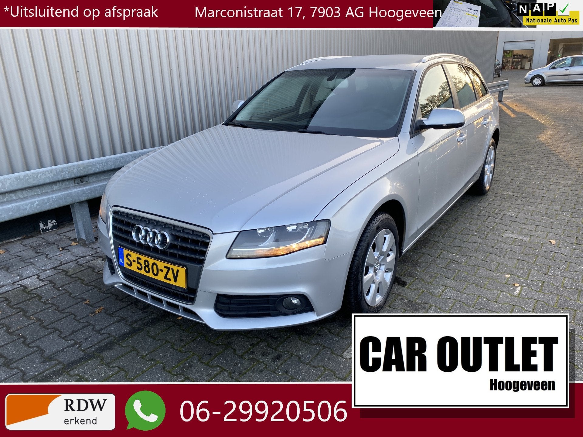 Audi A4 Avant 1.8 TFSI S edition Clima, PDC, LM & nw. APK, Auto's, Voorwielaandrijving, Euro 5, Stof, Gebruikt