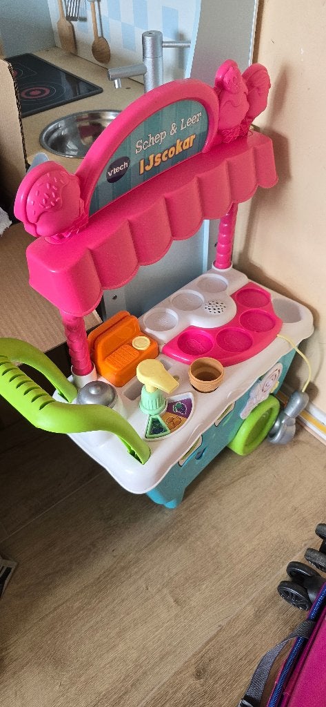 Vtech ijsco kar, Ophalen, Gebruikt, 6 maanden tot 2 jaar
