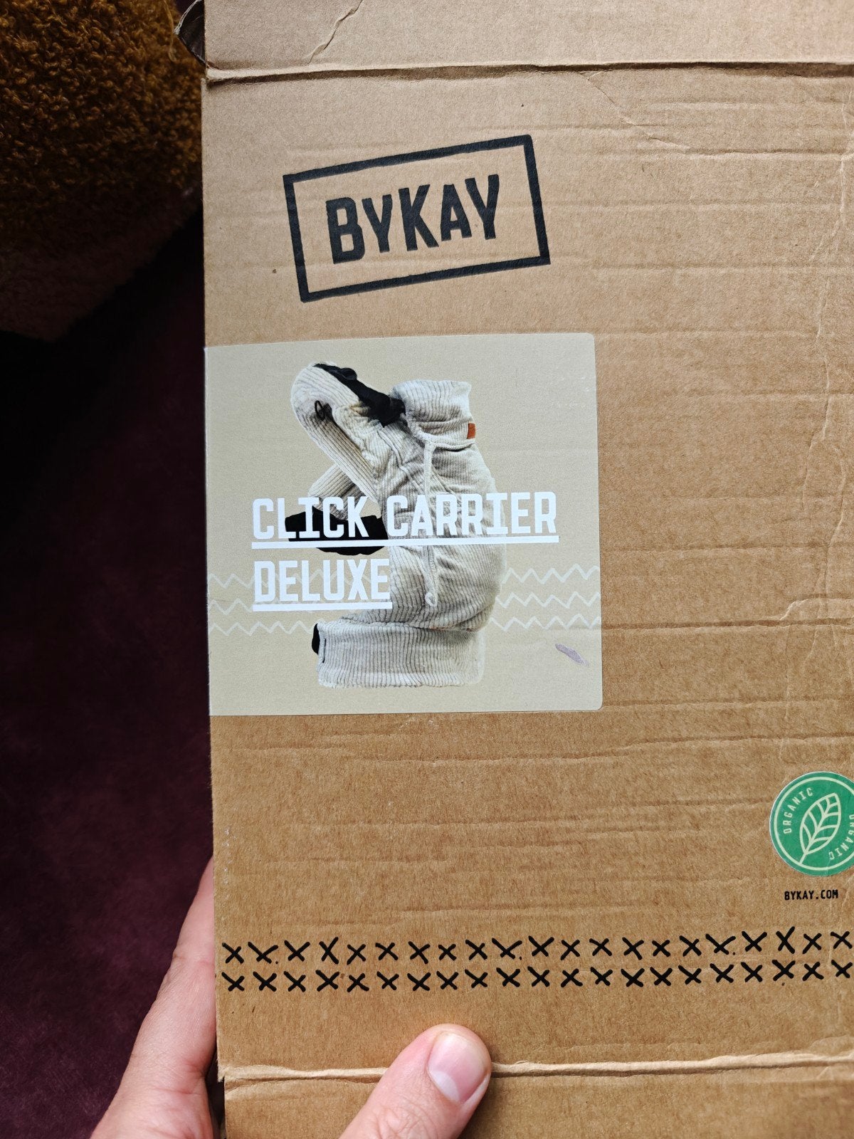ByKay Click Carrier Deluxe Draagzak - Zo goed als nieuw, Overige merken, Buik of Rug, Ophalen of Verzenden, Zo goed als nieuw