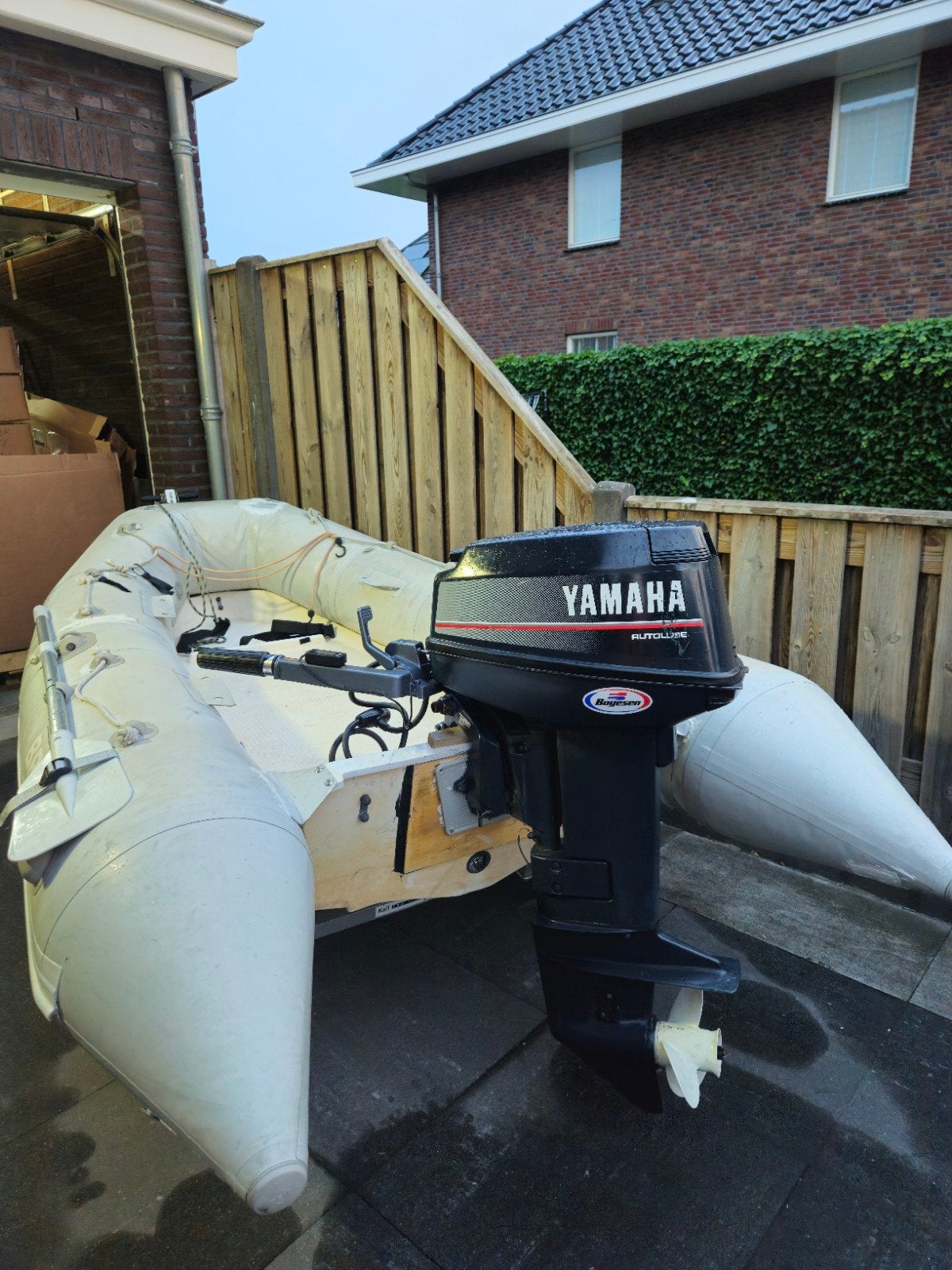 yamaha 25 pk, Ophalen of Verzenden, Gebruikt, Motor en Techniek, Motorboot