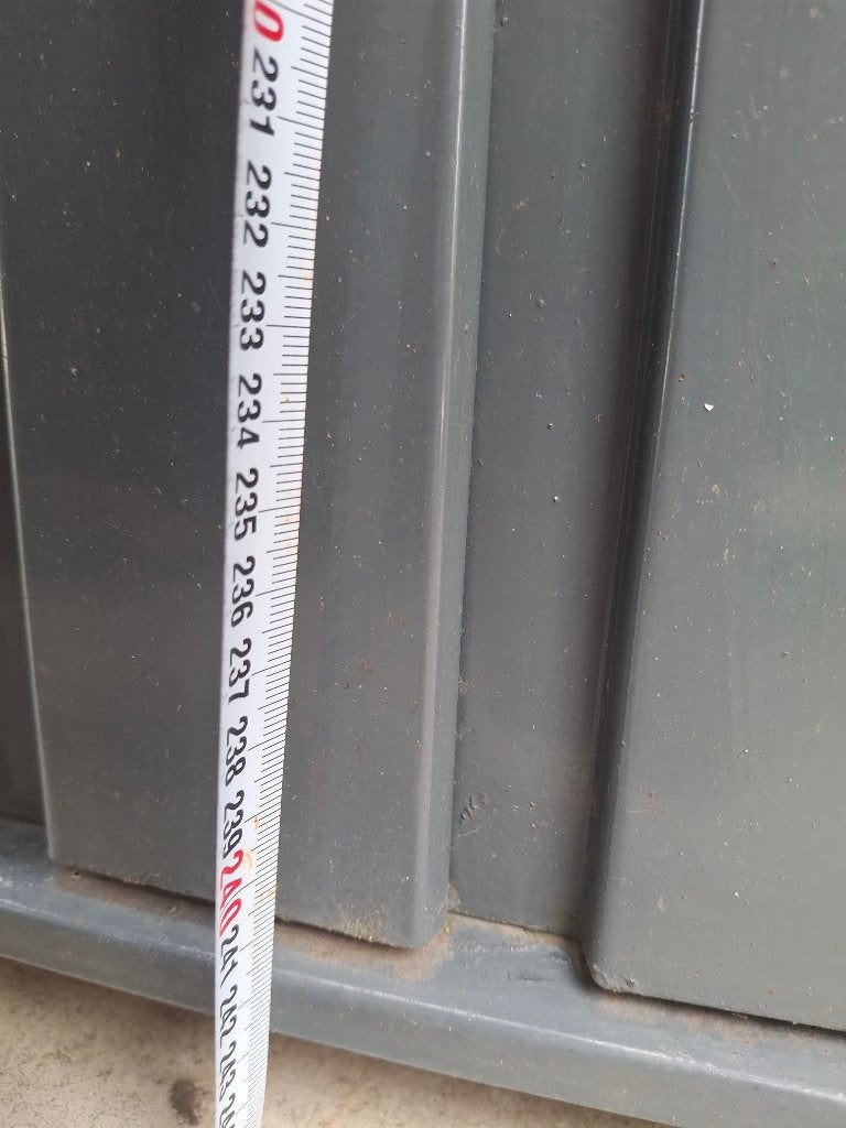 Hormann Garagedeur met inloopdeur, Ophalen, Garagedeur, Zo goed als nieuw, Metaal
