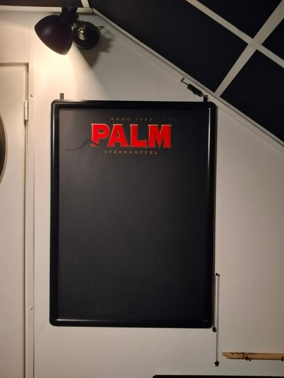Palm in poster frame, Ophalen of Verzenden, Krijtbord