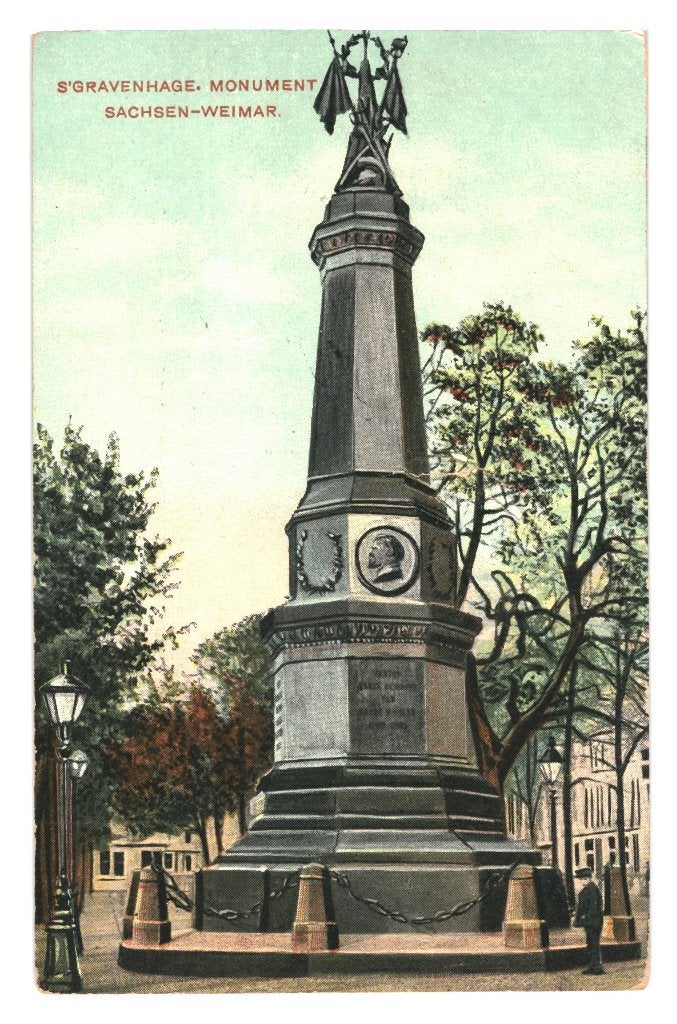 940671	s Gravenhage	Monument 1910	Gelopen