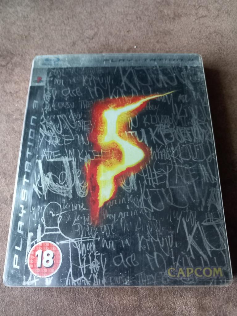 Resident Evil 5 - PlayStation 3 steelbook (PS3), Spelcomputers en Games, Games | Sony PlayStation 3, Avontuur en Actie, Online