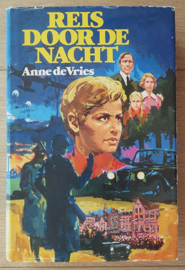 Anne de Vries: Reis door de nacht ( Omnibus ) HC + Omslag, Boeken, Ophalen of Verzenden, Gelezen