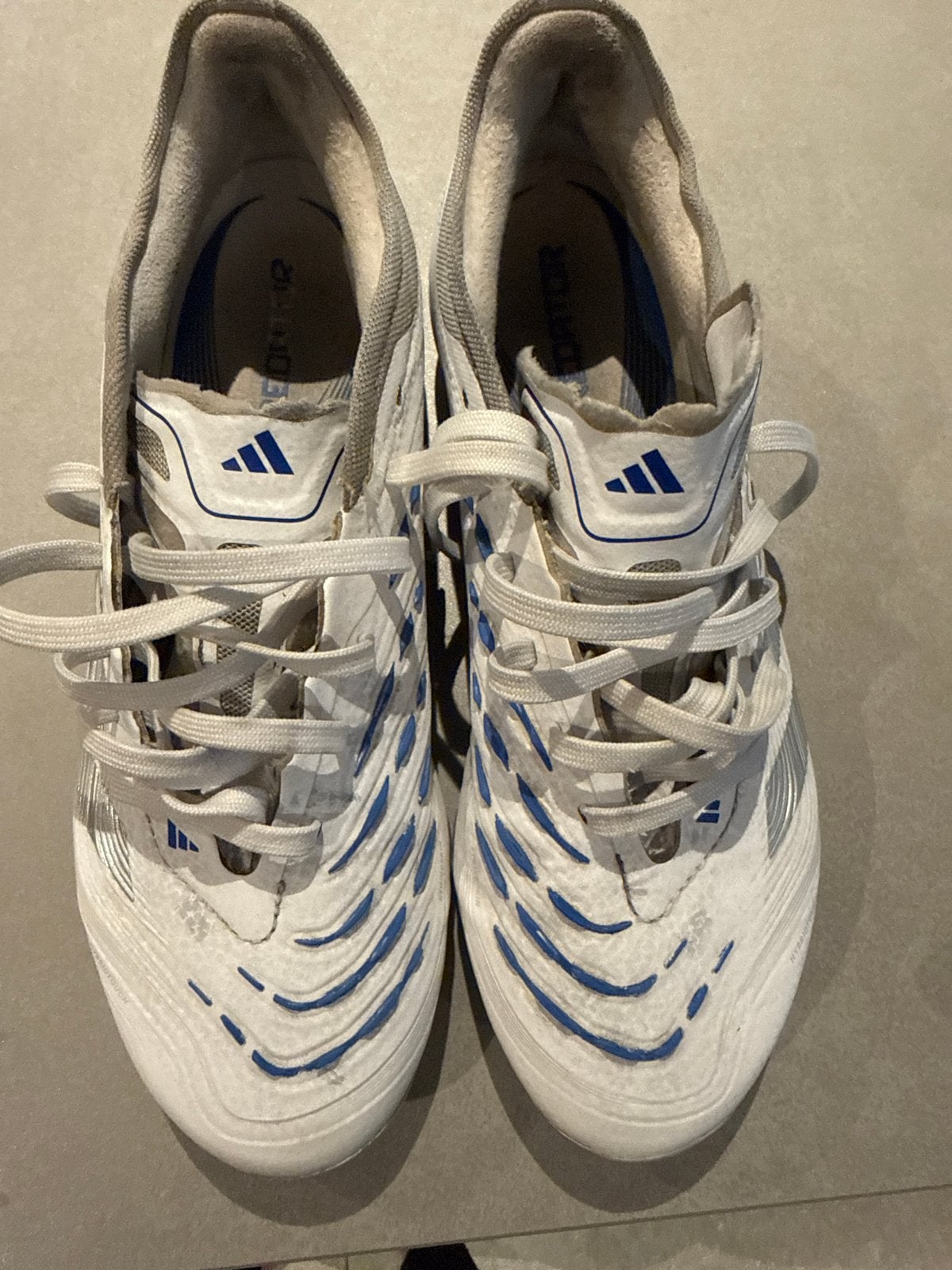 Adidas Predator voetbalschoenen jongens - Maat 38 2/3, Ophalen of Verzenden, Gebruikt, Jongen, Sportschoenen