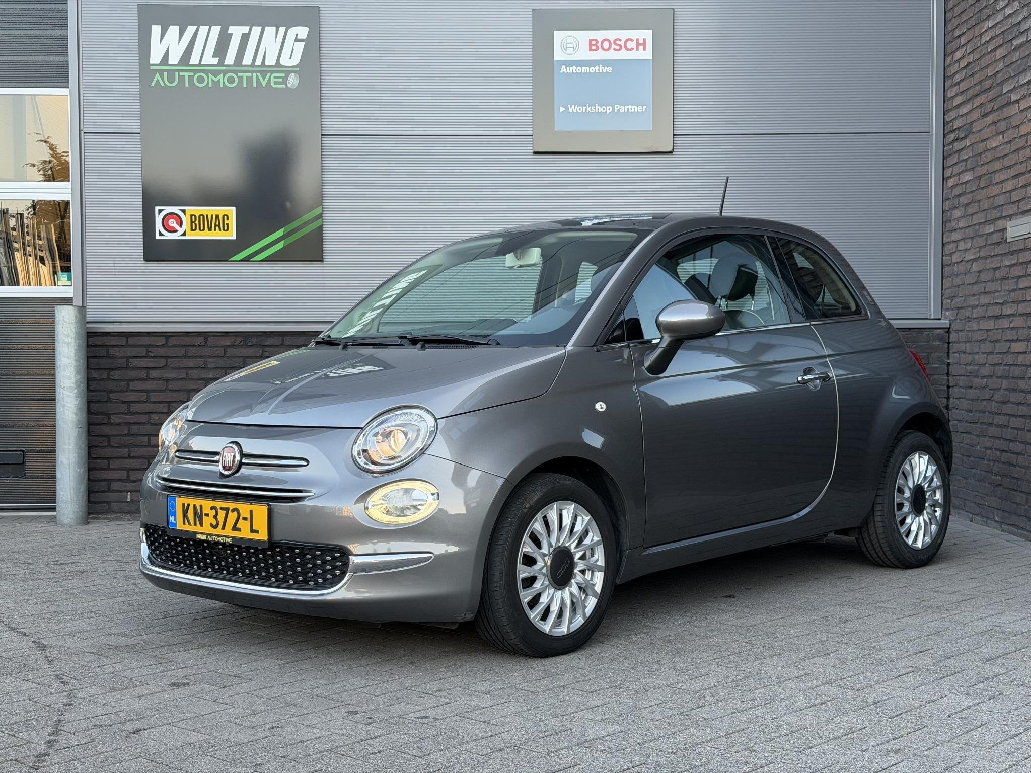 Fiat 500 0.9 TwinAir Turbo Lounge | Airco | Panorama | Lage, Voorwielaandrijving, Stof, Gebruikt, 905 kg