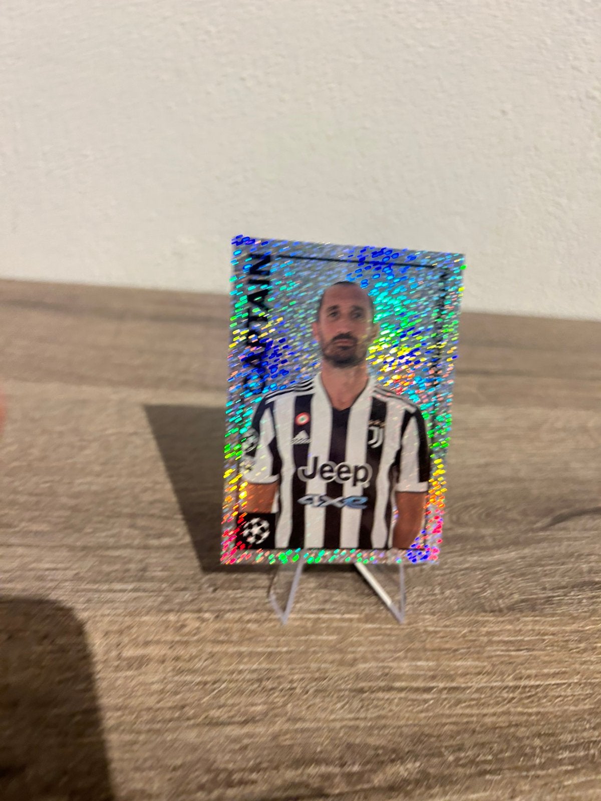 Giorgio Chiellini 2021-22 Topps Merlin Heritage 97 #112 UCL, Ophalen of Verzenden, Zo goed als nieuw, Plaatje