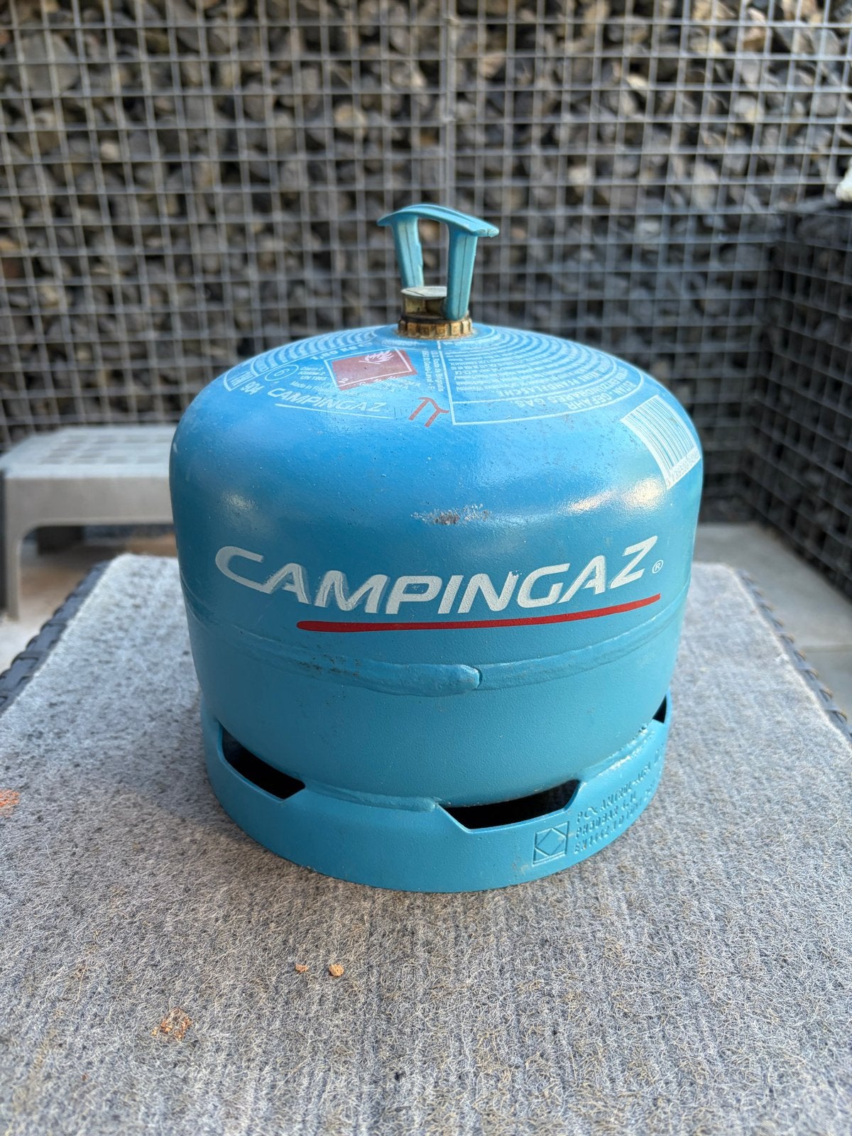 Lege Campingaz 904 gasfles, Caravans en Kamperen, Ophalen of Verzenden, Gebruikt