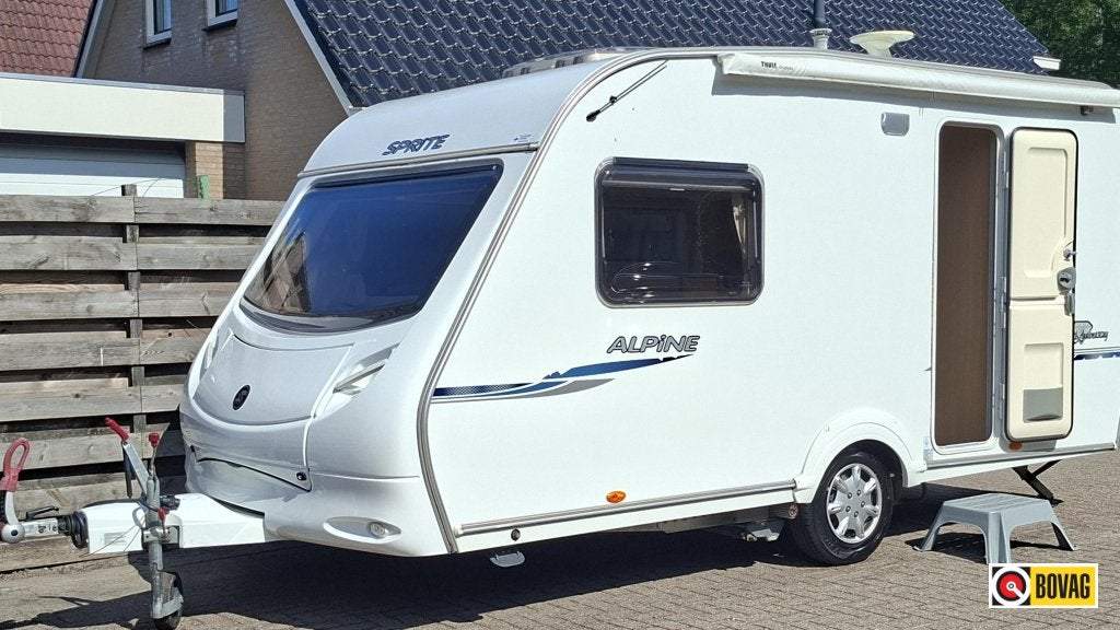 Sprite Alpine 440 incl. Mover, Luifel,Voort, Caravans en Kamperen, Standaardzit, Tot en met 2, Overige typen, Bedrijf